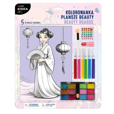 Colorarea cu machiaj Kidea - Frumuseţe