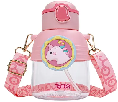 Sticlă pentru apă Kstationery Pop Up - Unicorn, 850 ml