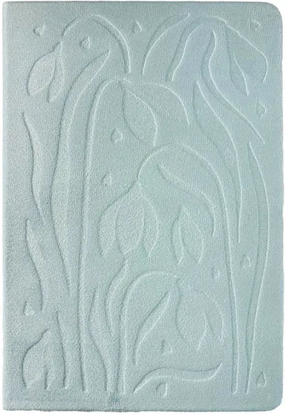Agendă Victoria's Journals Velvet - 80 foi, albastru deschis