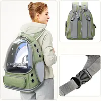 Rucsac transport animale, Verde