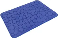 Covoraș de baie Inter Ceramic - Coral fleece, 50 x 70 cm, albastru