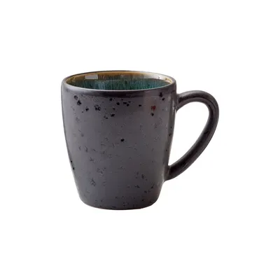 Cană verde/neagră din ceramică 190 ml Gastro Green/Black – Bitz