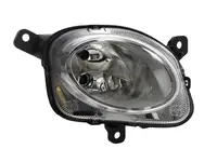 Far Dreapta (H7/W21, fara motoras, culoare insertie: cromat) potrivit FIAT 500L