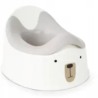 Olita pentru copii, Primabobo, Alex, Compartiment detasabil, Design ursulet, Fara BPA, Gri