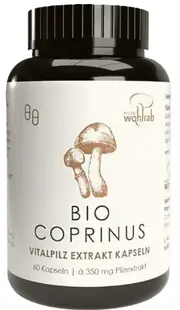 Extract de coprinus din ciuperci Bio Vital, 60 capsule, Pilze Wohlrab