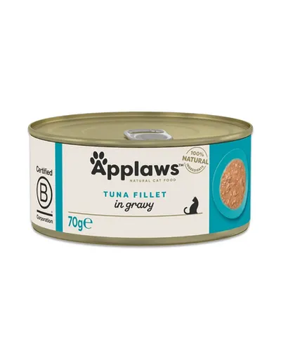 APPLAWS Cat Adult Tuna in Gravy file ton în sos 70 g