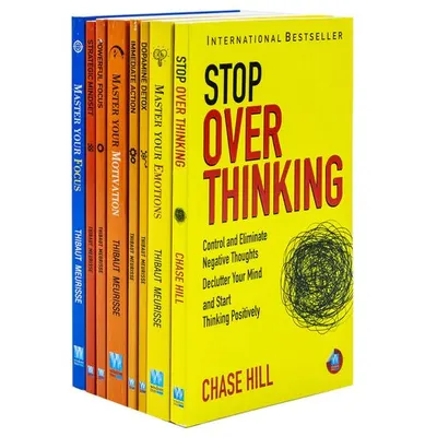 Thibaut Meurisse 8 Books Collection Set (dopamine Detox, Immediate Action, Strategic Mindset, Powerful Focus, Master Your Emotions, Master Your Motivation & Master Your Focus)