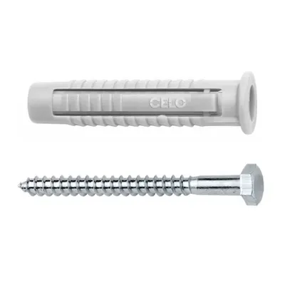 CELO Plug FX 10 cu hex-head wood surub SKS 7,0x65