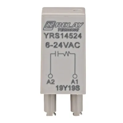 Modul rețea RC 6-24V c.a. pentru socluri YRS