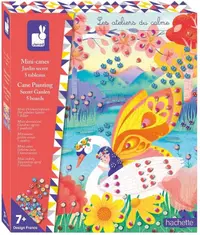 Trusă creativă Janod - Cane Painting, Secret Garden