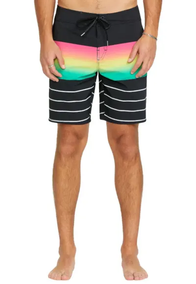 Pantaloni scurti de baie cu model in dungi