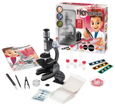 Microscop cu accesorii Buki Sciences - 30 de experimente