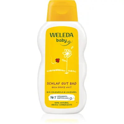 Weleda Baby baie cu gălbenele pentru bebeluși de noapte bună 200 ml