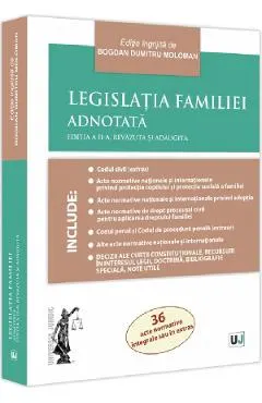 Legislatia familiei adnotata Ed.2