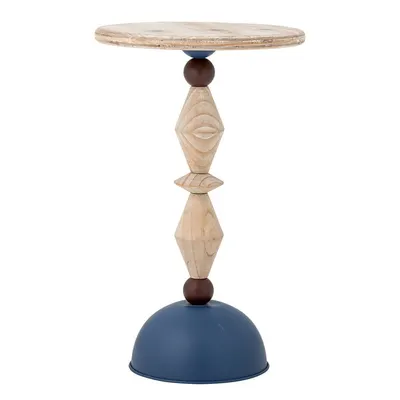 Măsuță auxiliară rotundă din lemn de brad ø 30 cm Mannelli – Bloomingville