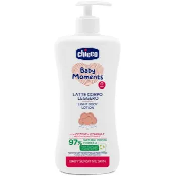 Chicco Baby Moments Sensitive Lotiune de corp delicata