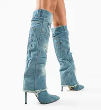 Cizme dama Outback Albastre