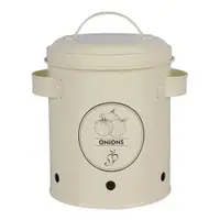 Recipient din oțel pentru ceapă și usturoi – Esschert Design