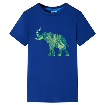 Tricou pentru copii, albastru închis, 140
