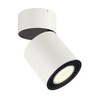 Corp iluminat TAVAN, SUPROS de Luminita Plafon, alb Plafon cu LED-uri de interior Montat Deschis, rotund, alb, 4000K, 60 ° reflector, CRI90, 3520lm