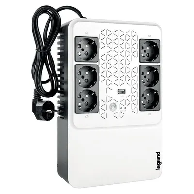 UPS Legrand MULTIPLUG 600, 360W, USB, Compact