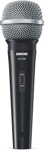 Microfon Shure - SV100-WA, negru/argintiu
