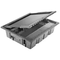 Doza de pardoseala 20 module cu capac decupat Gewiss System GW24602
