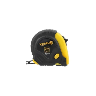 Ruleta 3m x 16mm cu carcasa din plastic Vorel Cod: 10123