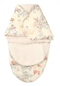 Sistem de infasare Nature Bamboo by Amy din Bambus cu umplutura antialergic BabySoft + Cadou Rucsacel Poiana Stejarilor