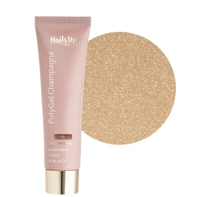 Polygel NAILSUP Champagne 43 60ml
