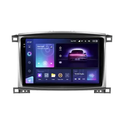 Navigatie Auto Teyes CC3 2K Toyota Land Cruiser LC J100 2002-2007 4+32GB 10.36" QLED Octa-core 2Ghz Android 4G Bluetooth 5.1 DSP
