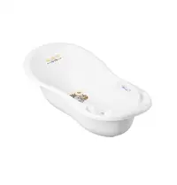 Cadita Tega baby cu senzor de temperatura 102 cm WildFree Elefant
