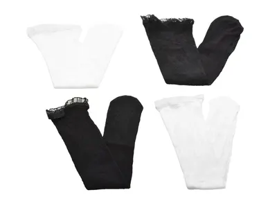 Sosete ALDO alb-negru, ODLACYDAZE 003, din material textil