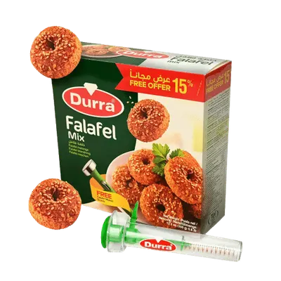 Falafel amestec Durra 400 g + Cadou