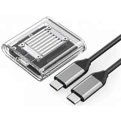 Rack Orico TC20-M2-10G pentru SSD M.2 NVMe 2230, Transparent