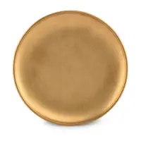 Farfurie aurie pentru desert din metal ø 17 cm Serve – BonBistro