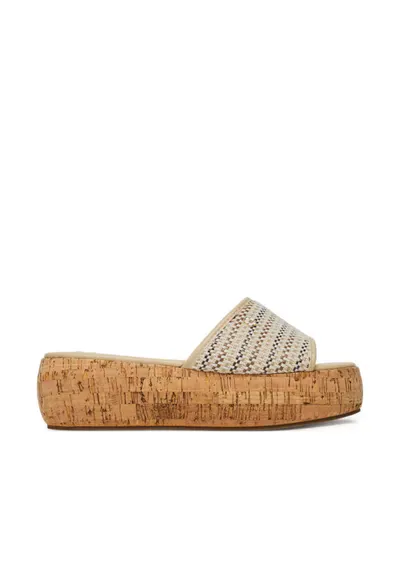 Papuci dama - textil - bej