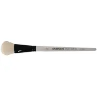 Set 2 x Pensula tip mop cu fir de capra Oval Wash Graduate Daler Rowney - 1"