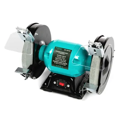 Polizor de banc Detoolz, putere 350W, diametru disc 200mm