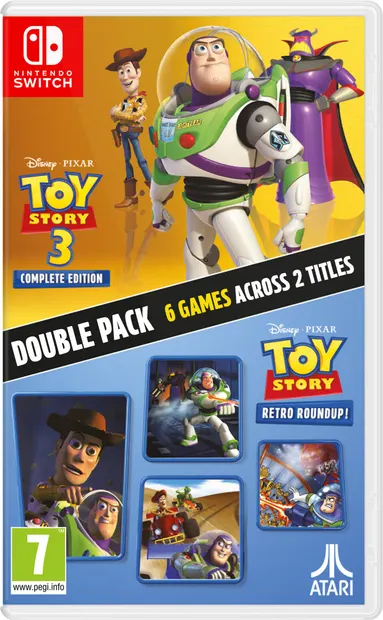 Toy Story: Retro Roundup! + Toy Story 3 Complete Edition Double Pack (Nintendo Switch)
