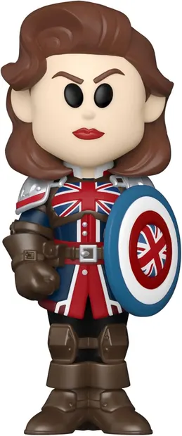 Figurină Funko POP! Soda: Marvel: What If...? - Captain Carter (Collectible)
