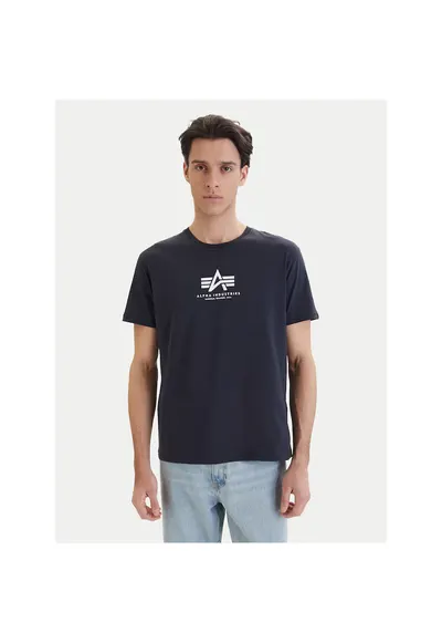 Tricou sport barbati - bumbac 100% - bleumarin