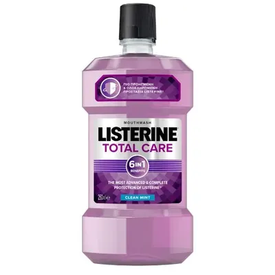 Apa de gura Listerine Total Care Clean Mint, 250 ml Engros