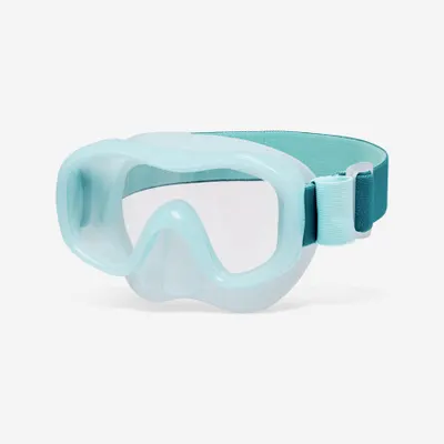 Ochelari scufundare anti-aburire 100 confort Verde deschis Copii