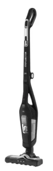 Aspirator vertical Rowenta Dual Force 2in1 RH6735WH, Autonomie 45 min, 40 W, 0.6 L, Pliabil (Negru)