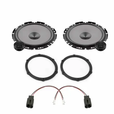 Pachet difuzoare auto Hertz Uno dedicat usi fata Citroen DS3 2009-2015, RMS 70W