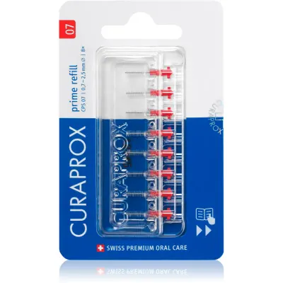 Curaprox Prime Refill rezerve perii interdentare CPS 07 0,7 - 2,5 mm 8 buc