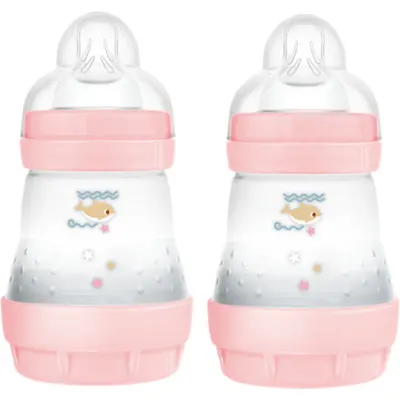 MAM Perfect Star Anti-colic Bottle biberon anticolici 0m+ Pink 2x160 ml