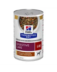 HILL'S Prescription Diet Canine i/d Digestive Care Stew Hrana umeda caine cu probleme digestive, cu pui si legume 354 g