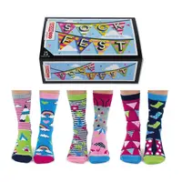 Set 6 șosete femei Sock Fest